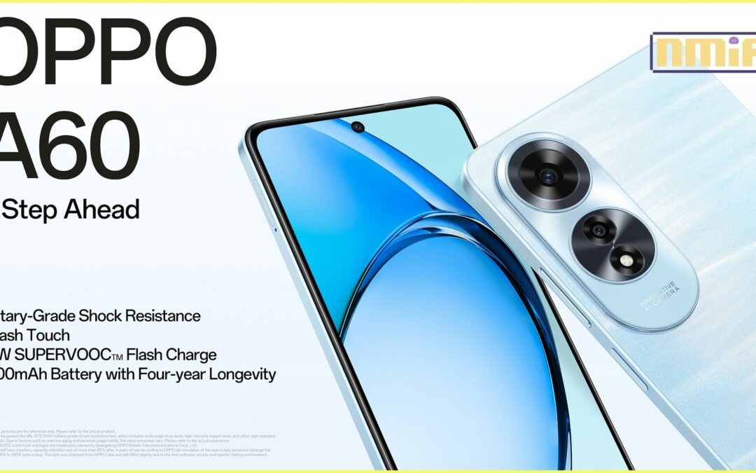 OPPO Malaysia Introduces OPPO A60, Featuring Enhanced Durability, an Ultra-bright Display with Splash Touch and Long-lasting Battery Performance