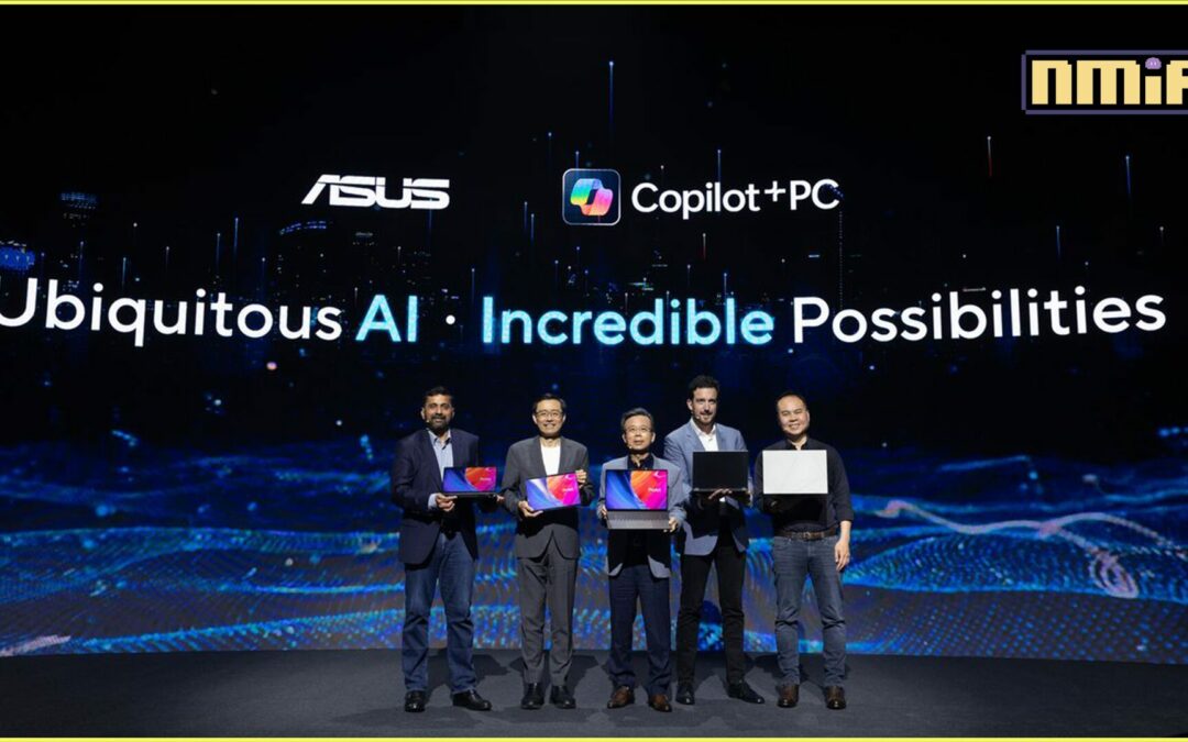 ASUS Announces Ubiquitous AI. Incredible Possibilities. AI Strategy, Copilot+ PCs, and Creator Solutions at Computex 2024 Always Incredible Launch Event